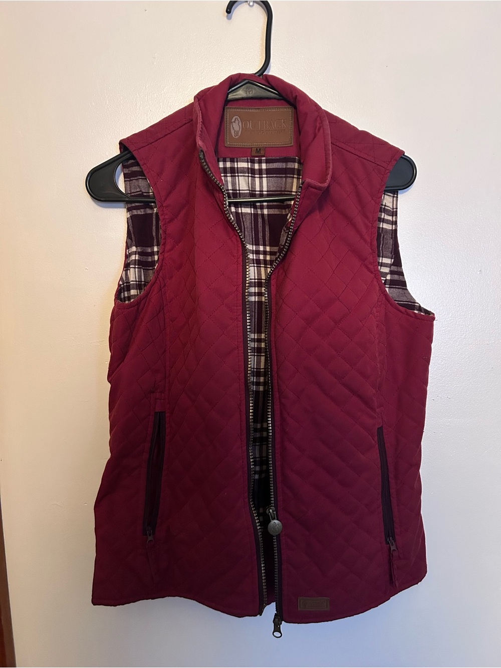 Outback Trading Company Oilskin Vest Medium